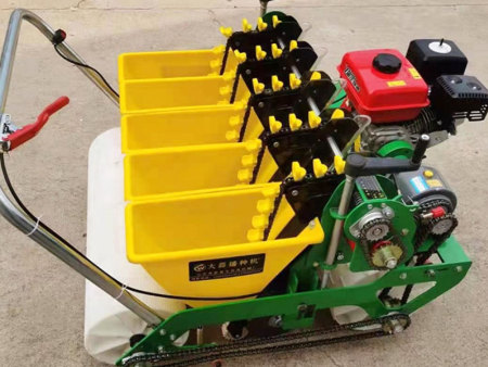 手推式大蒜播种机 