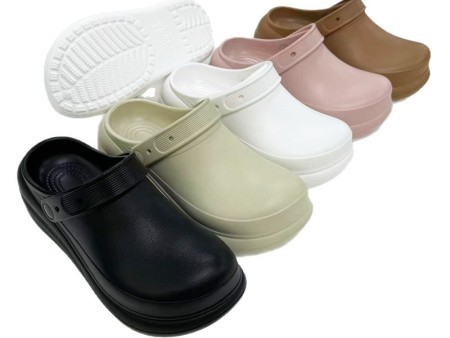 6176 云朵厚底包头洞洞鞋女36-41