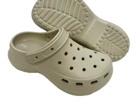 6175   女款洞洞鞋厚底光板单色36-41 