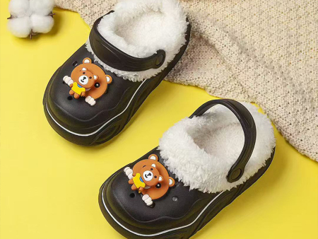 6186 旋转卡通翻毛亲子情侣棉鞋24-45 
