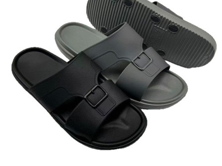 6194   简约款男士一字扣拖鞋40-45