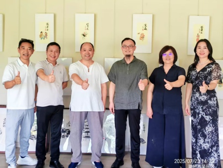 彭中云会长应邀走访优 秀湘籍企业