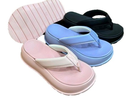 5634 松糕底女士人字拖36-41