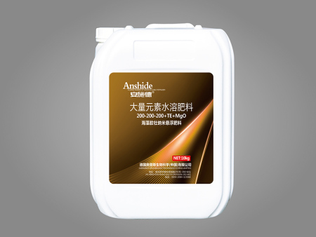 大量元素水溶肥料的特点与优势