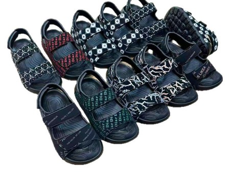 6235 印花儿童凉鞋24-35