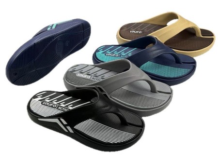 6230  鞋底印花男款人字拖40-45