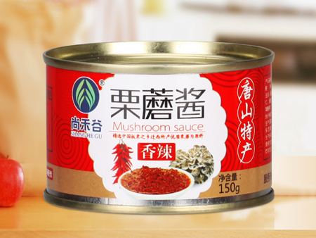 栗蘑醬尚禾谷 唐山遷西特產(chǎn)香辣