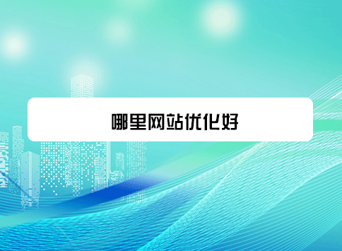 哪里网站优化好？