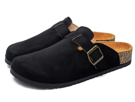 8821-黑色-勃肯包头鞋