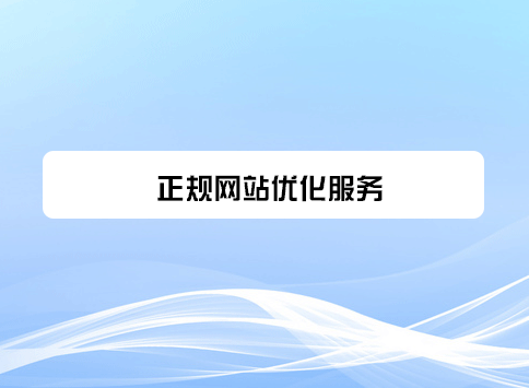 正规网站优化服务