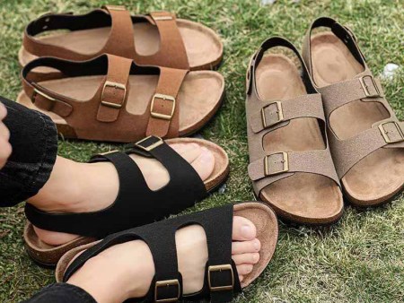 6264 男女软木博肯凉鞋35-46