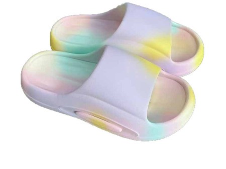 6269    喷漆彩色厚底一字拖女35-40