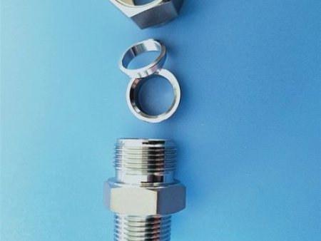 双卡套直通终端接头