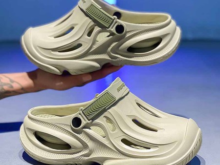 6301 男女光板气垫运动洞洞鞋36-45