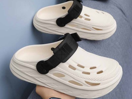 6311   踩屎感织带可调节洞洞鞋男40-45