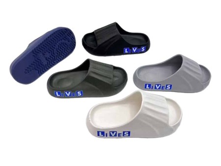 6307   男款侧面帖字一字拖40-45