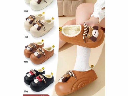 6341   带饰扣厚底洞洞鞋棉拖鞋37-41