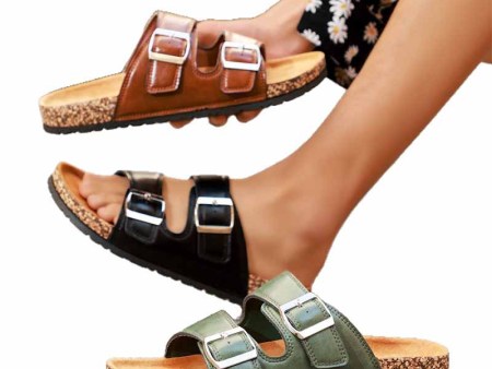 6345   皮质博肯软木拖情侣36-45