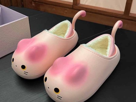 6359  亲子款小猫厚底两穿棉鞋24-35  35-40