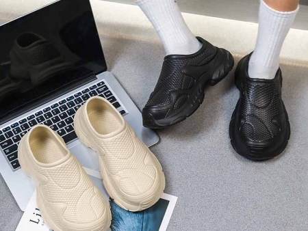 6369  格子纹踩屎感运动鞋39-44