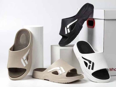 6351 厚底贴合运动一字拖男40-45