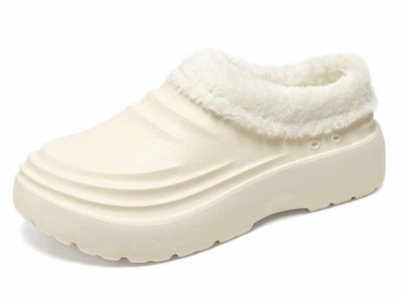 6375   厚底增高翻毛包跟男女棉鞋36-45