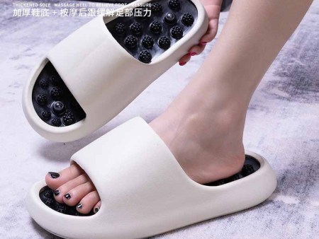 6382 情侣脚底按摩一字拖鞋36-45