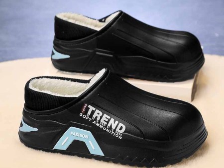 6393  rpend厚底印字棉鞋男38-45