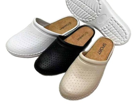 6410 男女尖头点点包头鞋36-45