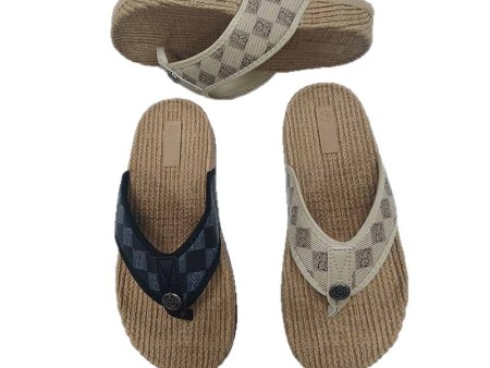 6424 老花麻绳撇和人字拖男40-45