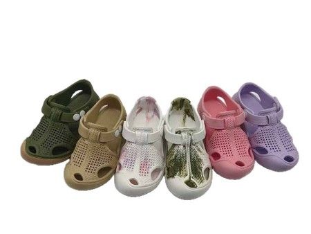 6471 儿童款网面镂空洞洞鞋18-25