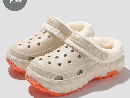 6511  男士厚底双色防滑棉鞋40-45