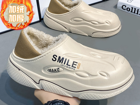 6496  smile make椭圆情侣包跟棉鞋36-45