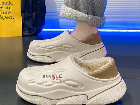 6495    情侣款椭圆包跟棉鞋男女36-45