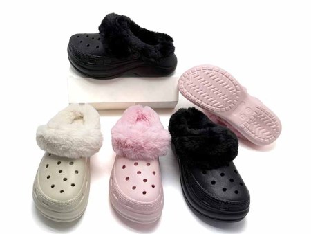 6514  毛绒翻毛增高女款棉鞋35-40