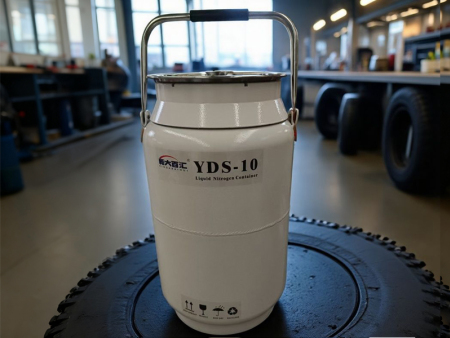 Big Open YDS-10-125,210mm liquid nitrogen container for freeze branding Livestock Permanent Mark
