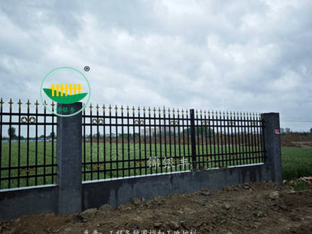 围墙 铁艺栏杆 围墙 铁艺栏杆