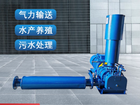 三叶罗茨风机鱼塘增氧鼓风机大型工业污水处理真空泵高压罗茨风机