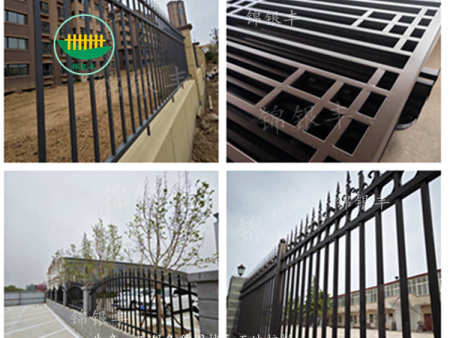 圍墻鐵藝圍欄 鐵藝柵欄 鐵藝欄桿 護欄