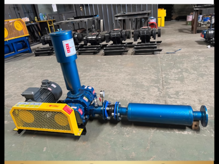 三叶罗茨鼓风机曝气风机水产养殖增氧曝气污水处理气力输送高压罗茨风机