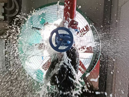 带压堵漏施工现场