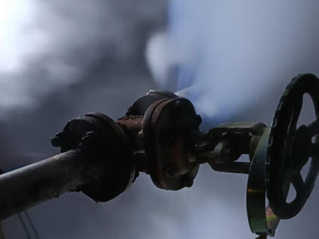 带压堵漏施工现场