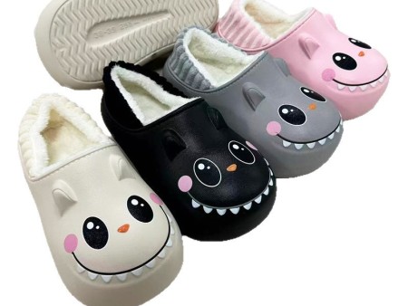 6596  卡通兔子表情包两穿棉拖鞋36-41