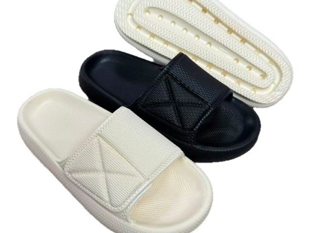 6475  男款魔术扣厚底一字拖38-45