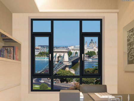 Steel fireproof window