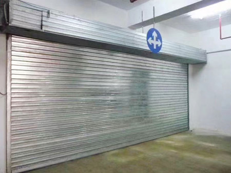 Steel fireproof rolling shutter