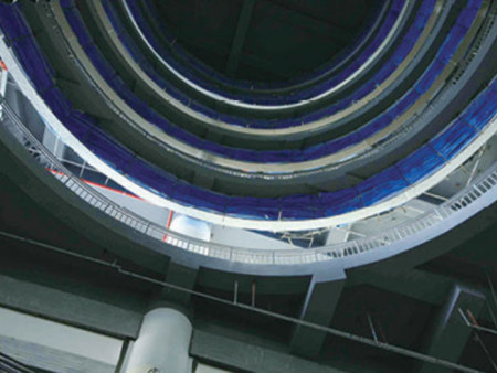 Inorganic fabric fireproof rolling shutter