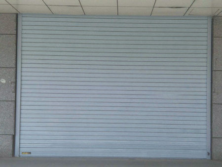 Steel fireproof rolling shutter