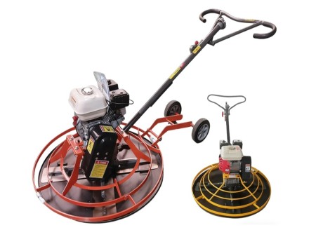 Power trowel for concrete finishing in road construction tools and equipment