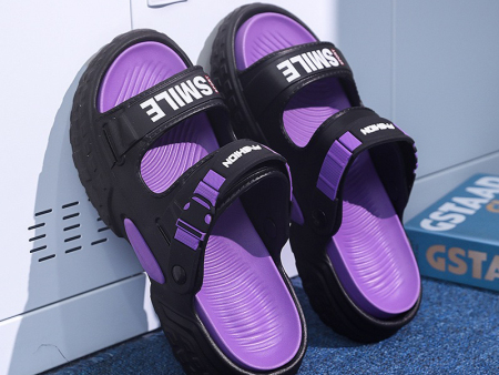 6676  smile双带运动男士凉鞋轮胎印39-45